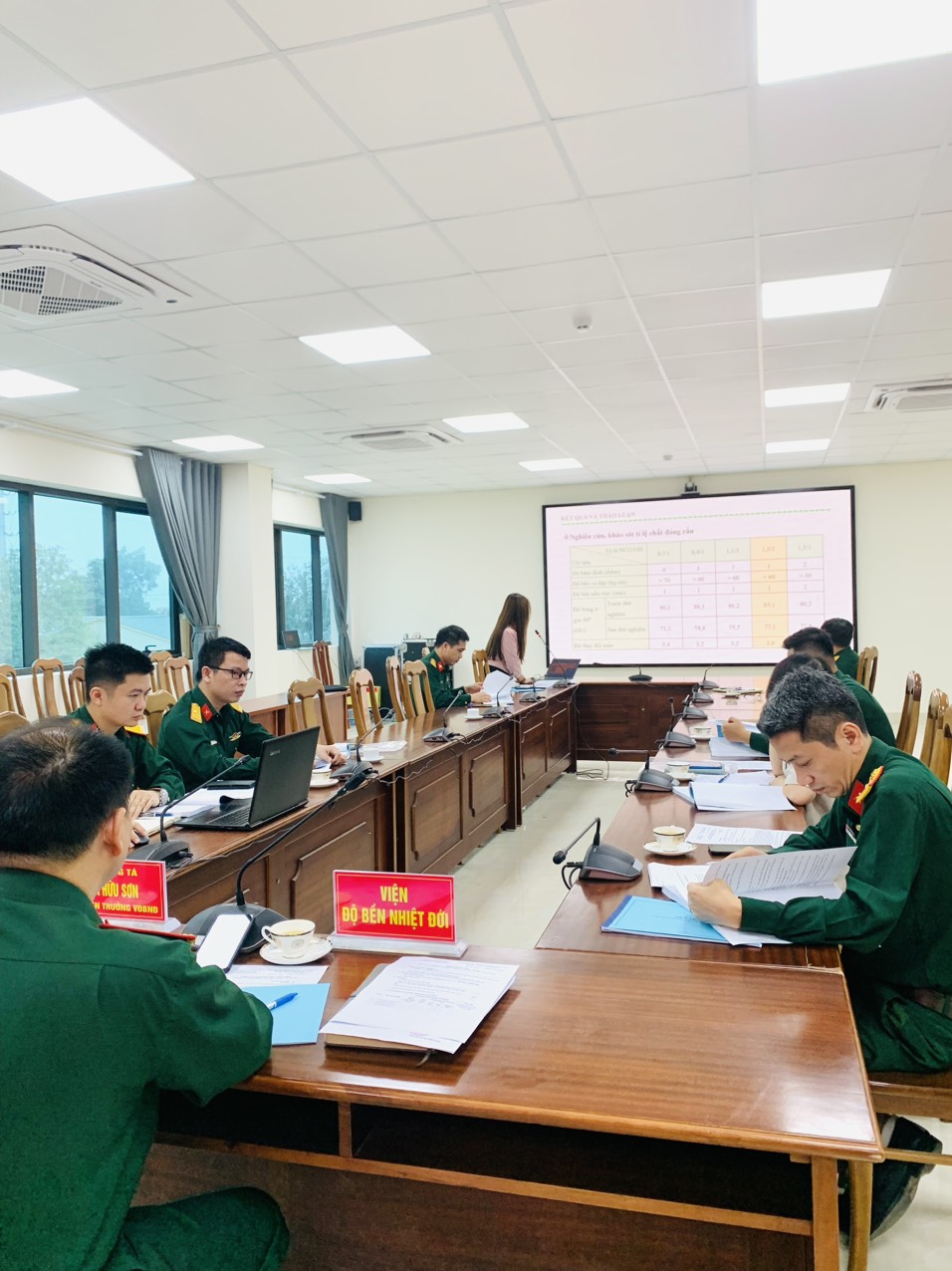 Nghiệm thu nhiệm vụ Nghiên cứu chế tạo lớp phủ trong suốt bảo vệ vật liệu khỏi lão hóa do tia UV